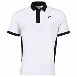 Head Slice Polo White / Black